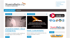 Desktop Screenshot of nuestraradio.org